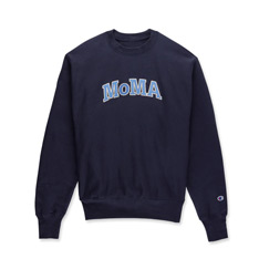 Champion クルーネックスウェットシャツ MoMA Edition グレー M(M 
