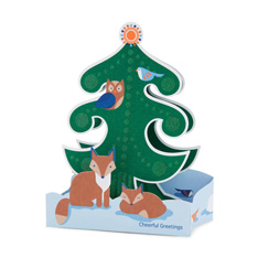 MoMA クリスマスカード2023 ノルディック ツリー（8枚セット）(8枚 