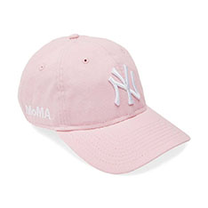 NY ヤンキースキャップ ピンク MoMA Edition(ピンク)：ファッション