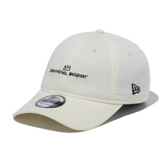 New Era Jean-Michel Basquiat Logo キャップ クロームホワイト(Logo 