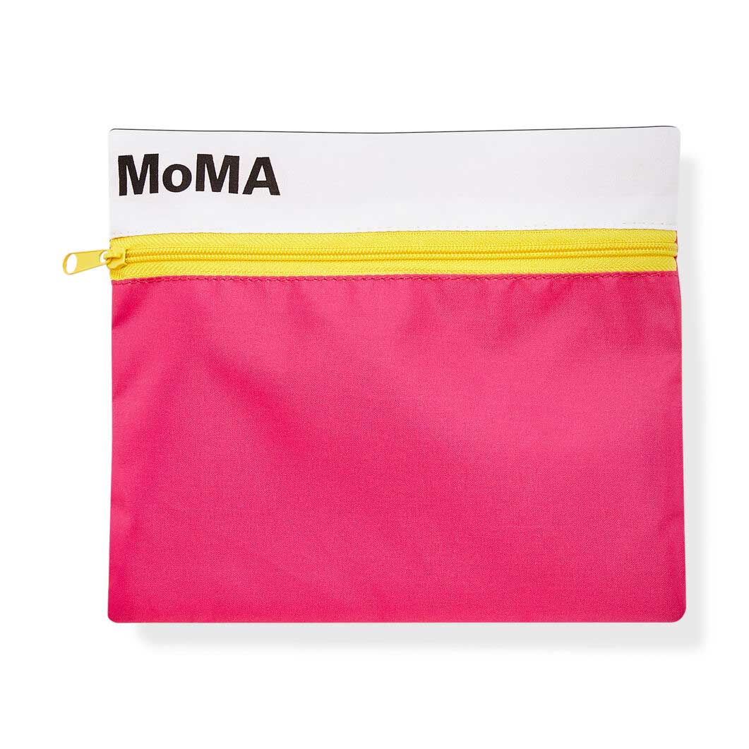 Moma ロゴ ポーチ ピンク ピンク ファッション