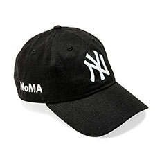 NY ヤンキースキャップ ブラック MoMA Edition(ブラック